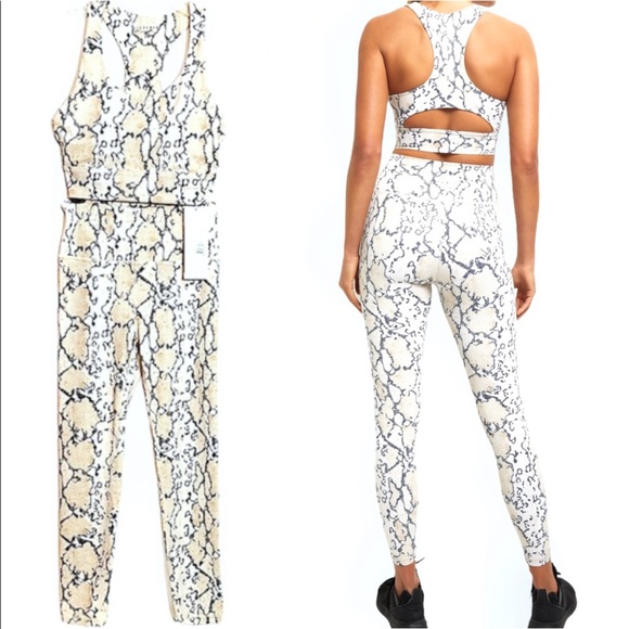 NWT Anthropologie x All Fennix Python Leggings - Picture 8 of 13